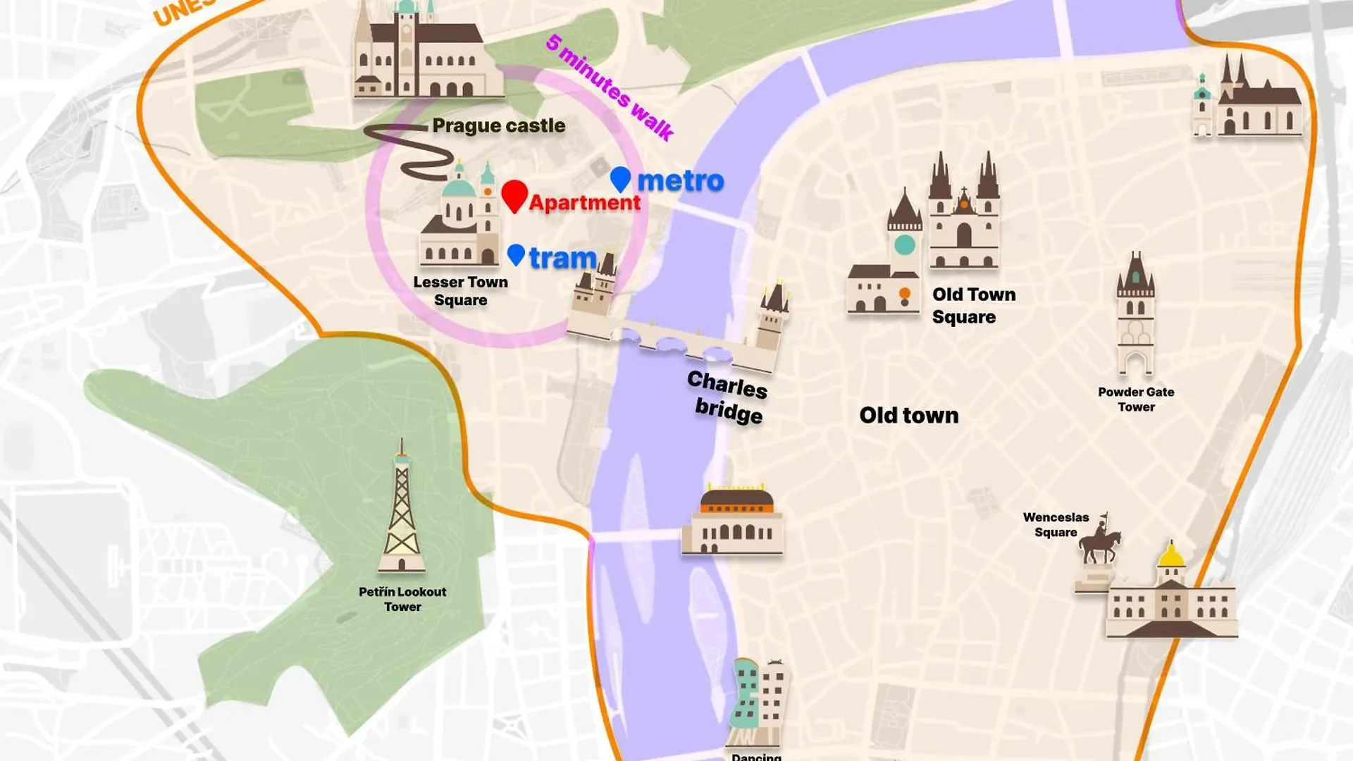 Adam'S Apartment - Great Price & Best Location Prag